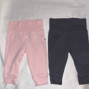 2 high waist leggings for baby girl